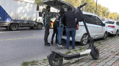 Scooter denetiminde ceza yağdı!