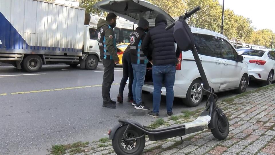 Scooter denetiminde ceza yağdı!