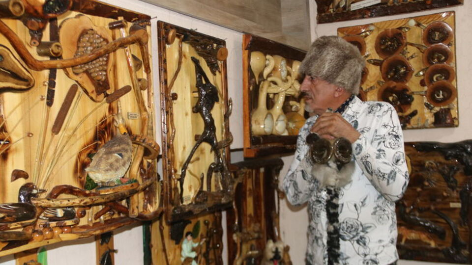 Ağaç parçalarından süs eşyasına