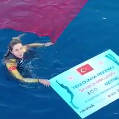 Şahika Ercümen'den dünya rekoru