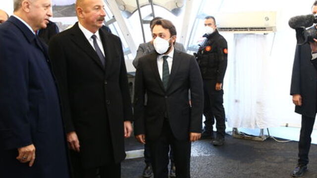 Cumhurbaşkanı Erdoğan ve Aliyev Bayraktar'ı yad etti