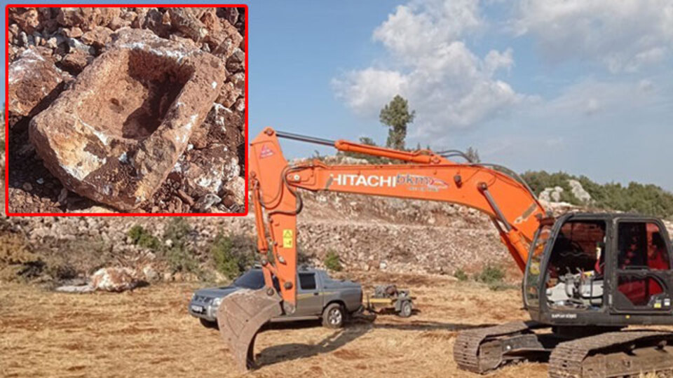 Kaçak kazı yapan 3 kişi suçüstü yakalandı