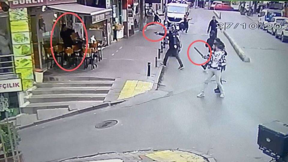 İstanbul'da döner bıçaklı, silahlı dehşet anları!