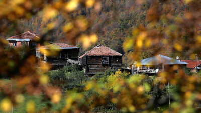 Ilgaz ve Küre dağları sonbahar renklerinde!
