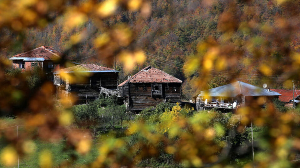 Ilgaz ve Küre dağları sonbahar renklerinde!
