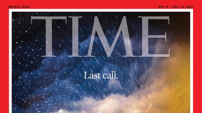 TIME'dan yeni kapak: İklim için son çağrı!