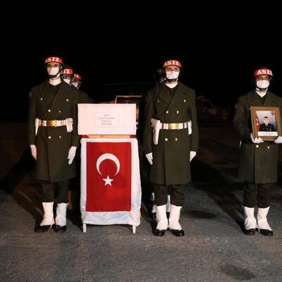 Şehit uzman çavuş memleketine uğurlandı