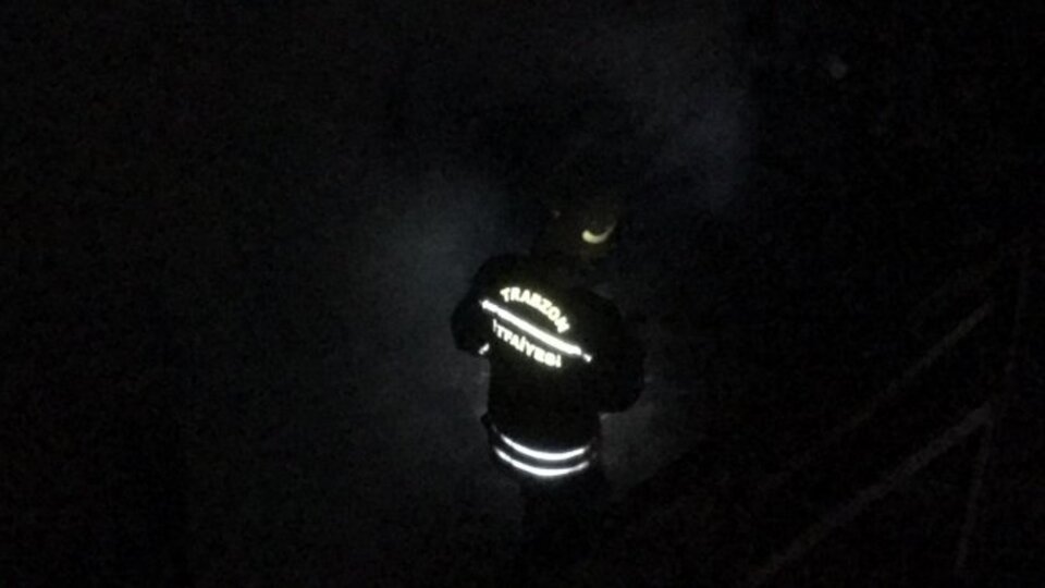 Trabzon'da balıkçı barınaklarında yangın paniği