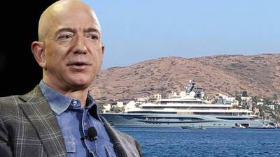 Jeff Bezos'un yatı Bodrum'da!
