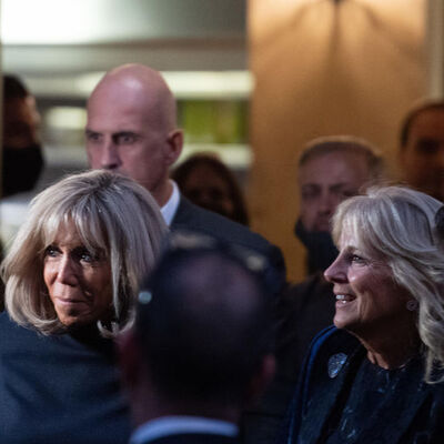 First Lady Jill Biden ve Brigitte Macron buluştu