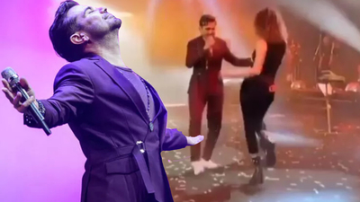 Kenan konserinde Beren sürprizi