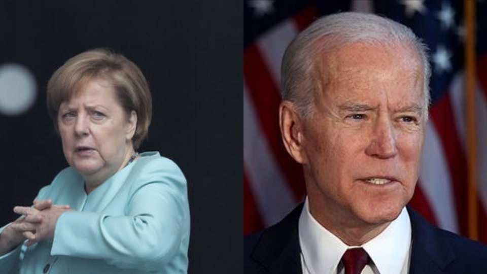 Biden ve Merkel görüşmesinde Rusya çıkışı