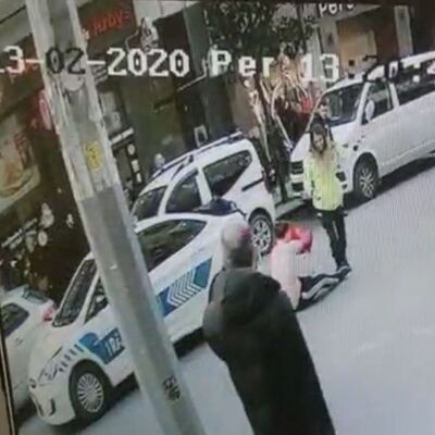 Kadın polisten hayat kurtaran müdahale!