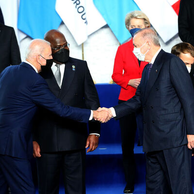 Cumhurbaşkanı Erdoğan ile ABD Başkanı Biden'ın görüşmesi bitti!