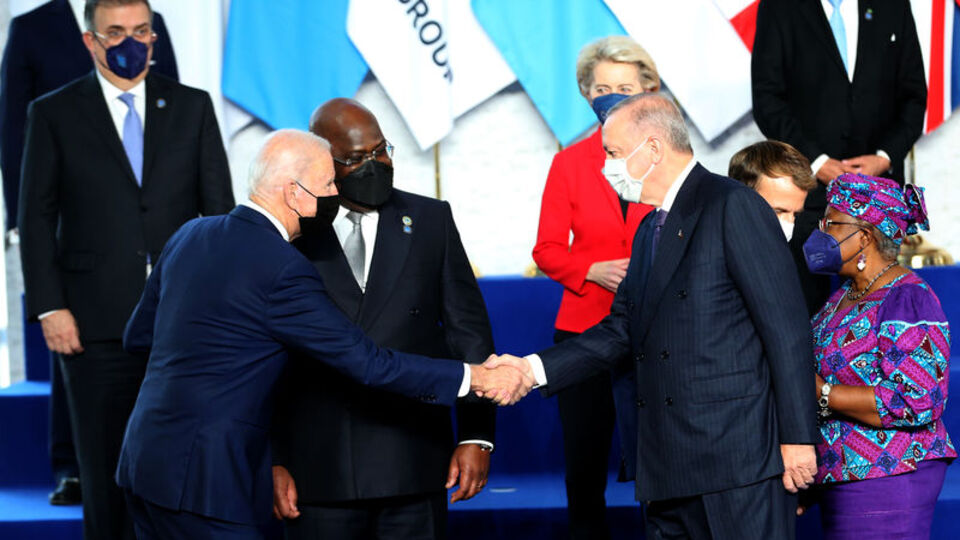 Cumhurbaşkanı Erdoğan ile ABD Başkanı Biden'ın görüşmesi bitti!