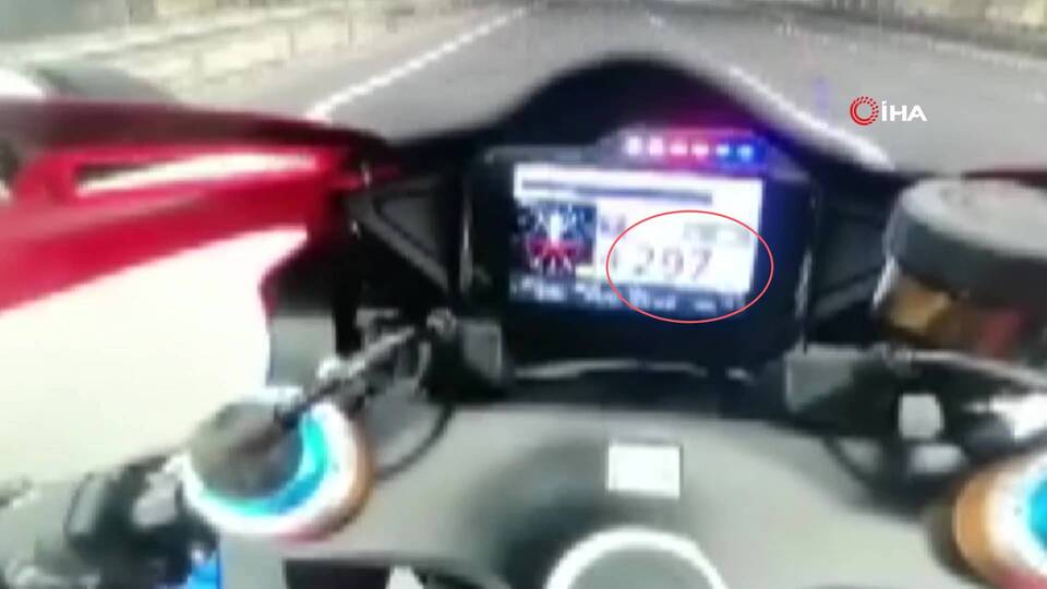 Son gördüğü 297! Hız faciası kamerada
