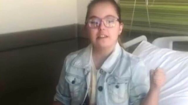 Down sendromlu Ayşe 2'nci kez koronavirüsü yenmeyi başardı
