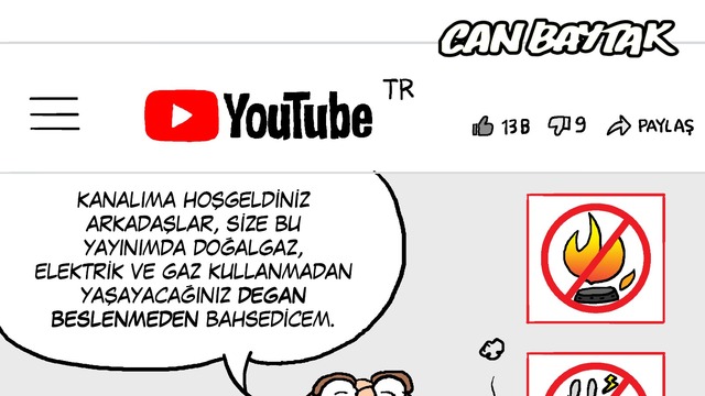 Can Baytak karikatürleri (Kasım 2021)