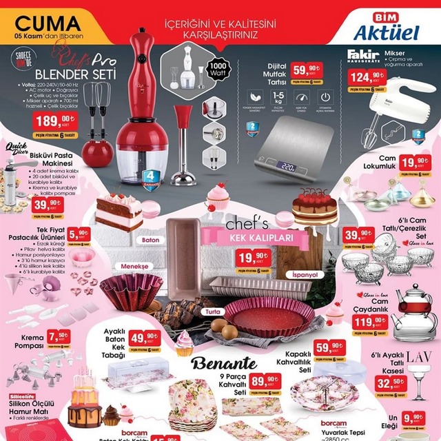 BİM'de bu cuma neler var?