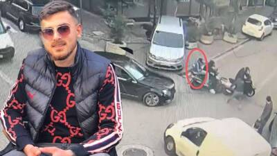 Sokakta kanlı infaz kamerada!