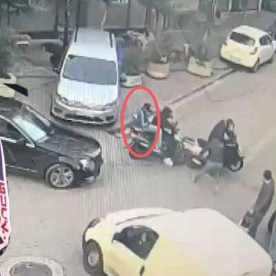 Sokakta kanlı infaz kamerada!