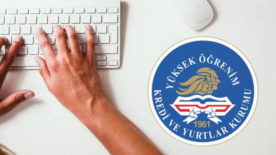 KYK burs ve kredi başvuru ekranı