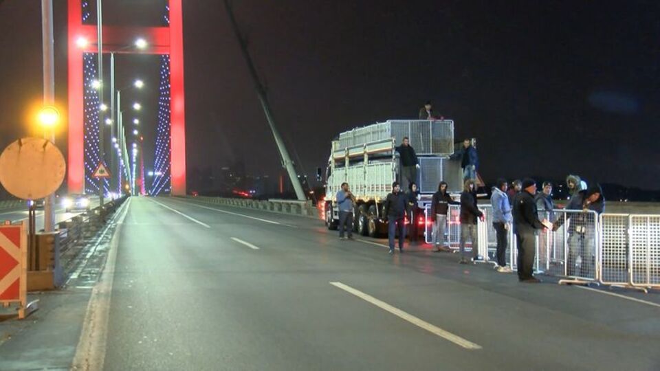 İstanbul'da köprü kapatıldı, bu yollara dikkat!