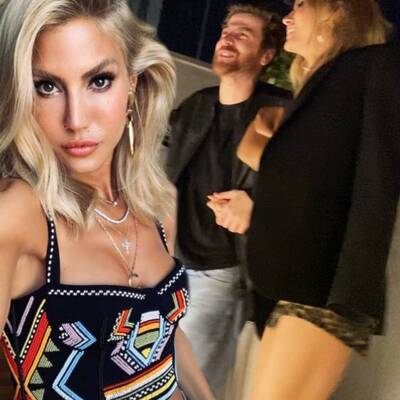 Çağla gizemli arkadaşıyla gecelerde