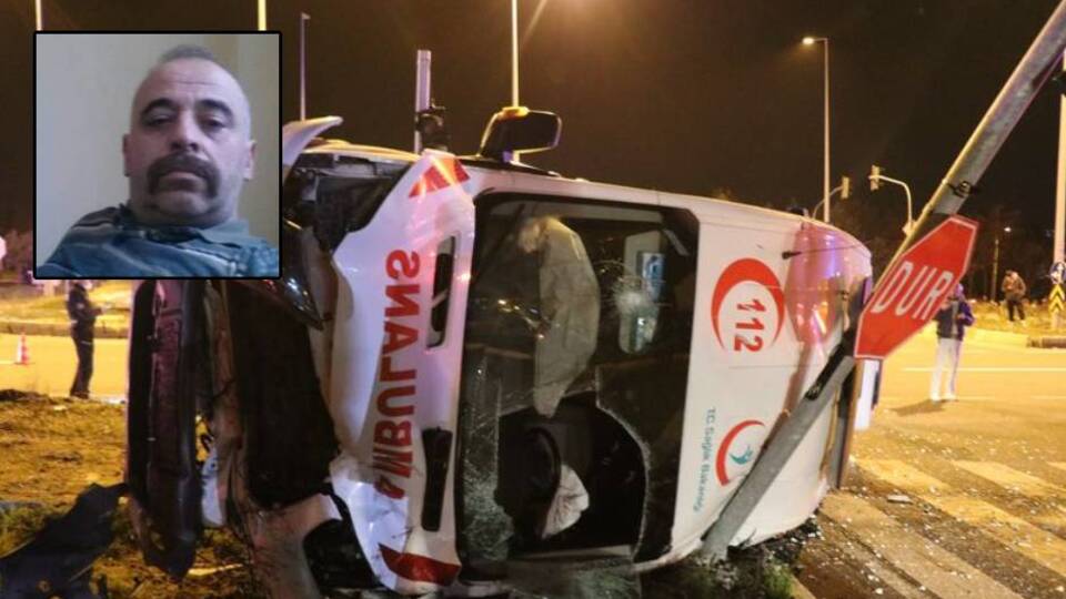 Kaderin böylesi! Kazazedeyi hastaneye yetiştiriyorlardı