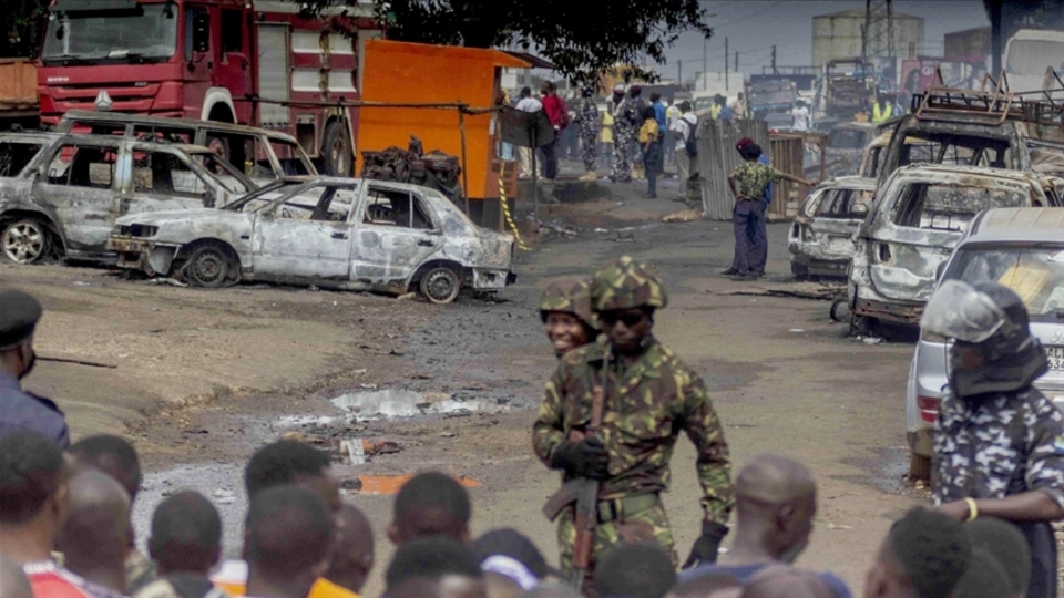 Sierra Leone'de yakıt tankeri patladı: 101 ölü!