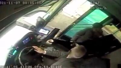 Otobüs şoförüne bıçaklı saldırı!