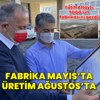 TOGG'da son durum: Fabrika Mayıs'a bitecek, üretim Ağustos'ta başlayacak