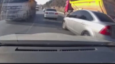 Tehlikeli şerit değiştirme ve 'makas'a büyük ceza!