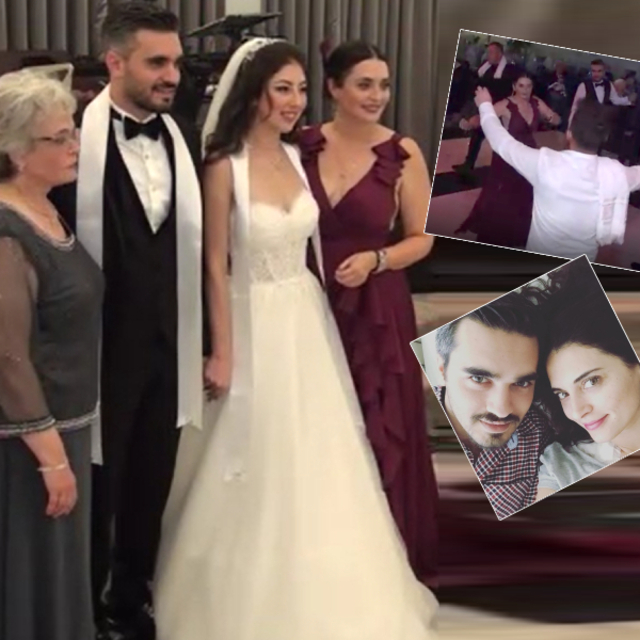 Kardeşinin düğününde çiftetelli oynadı