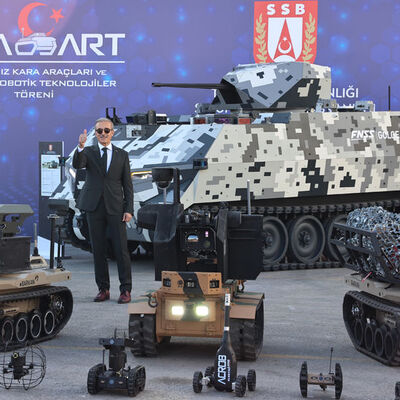 Türkiye'nin insansız kara araçları seri üretime hazırlanıyor!