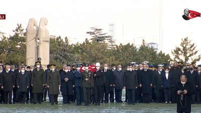 Devlet Erkanı 10 Kasım'da Anıtkabir'de
