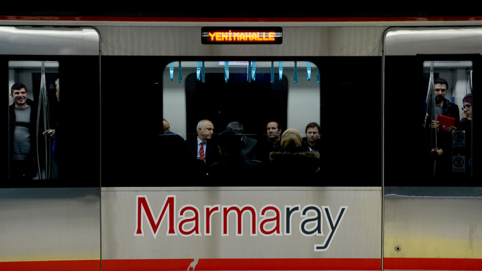 Marmaray'da yolcu rekoru