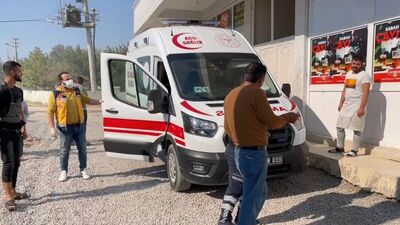 Burnuna kumanda düğmesi kaçtı!