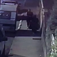 Samuray kılıçlı saldırı kameralara yansıdı!