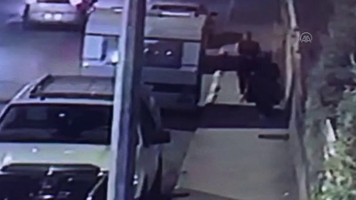 Samuray kılıçlı saldırı kameralara yansıdı!