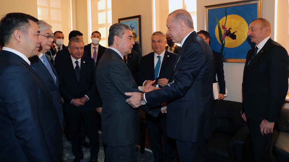 Cumhurbaşkanı Erdoğan Türk Konseyi binasını açtı