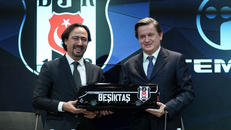 Beşiktaş'a yeni takım otobüsü