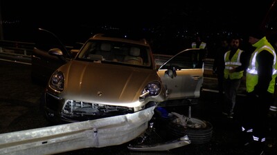 Ünlü köpek eğitmeni Paksoy trafik kazası geçirdi