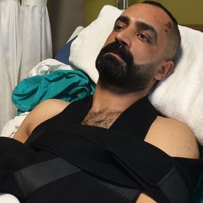 Üzerine 10. Kattan kadın düştü!