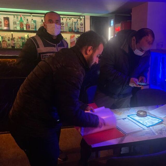 250 polisle dron destekli asayiş uygulaması