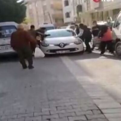 Tencereli park kavgası!