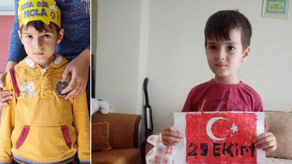 Daha 7 yaşındaydı! Kraker yiyordu!