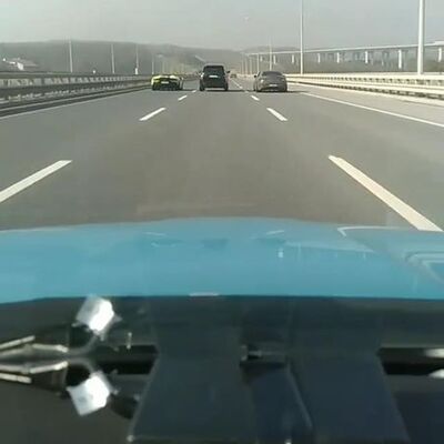 'Makas'lı yarışta 3 sürücüye para cezası!