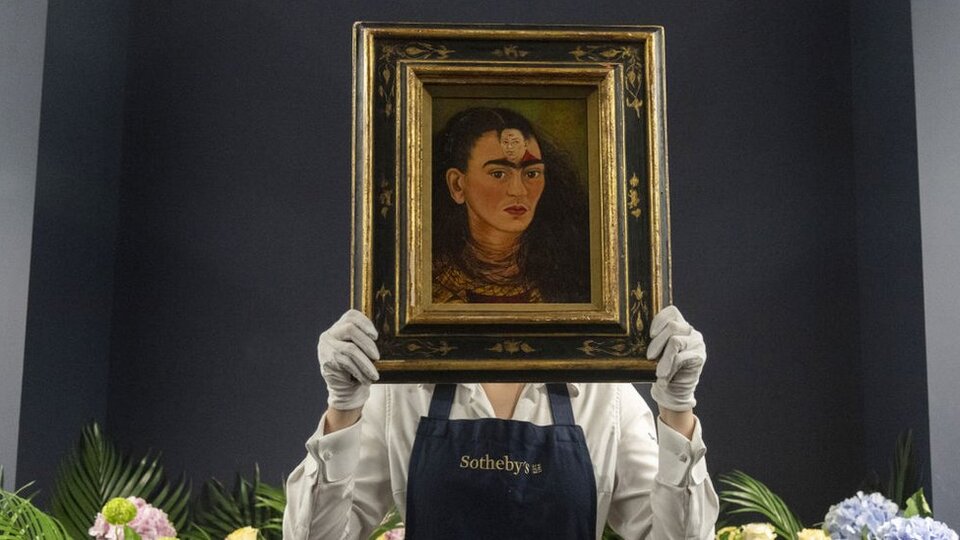 Frida Kahlo'nun otoportresi 34,9 milyon dolara satıldı