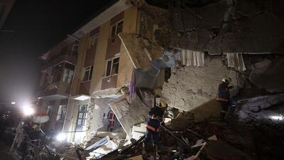 Ankara Keçiören'de doğal gaz patlaması